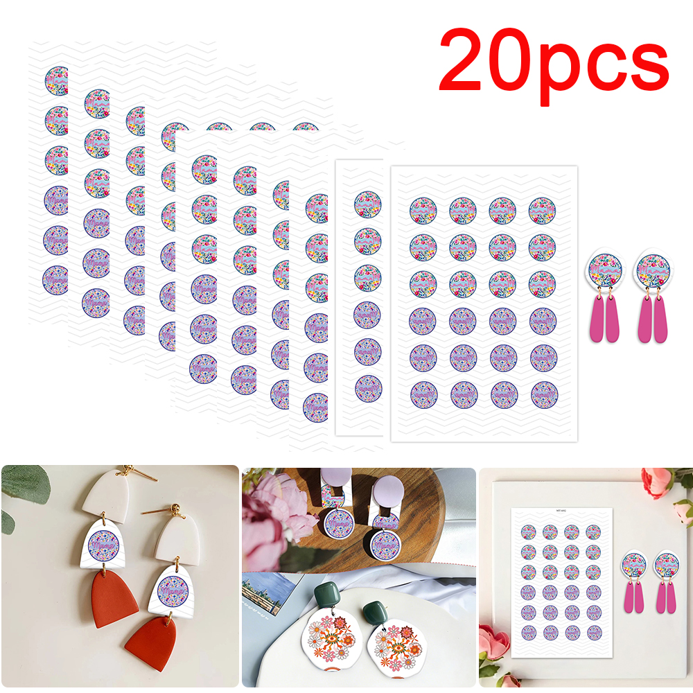 Jewelry & Watches Review - 20pcs/set Mother's Day/Mama Pattern Polymer Clay