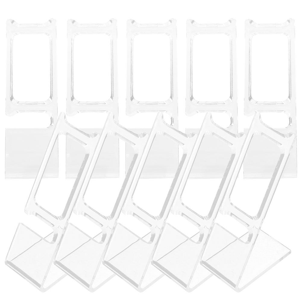Jewelry And Watches Store - 50Pcs Clear Watch Display Stand Transparent