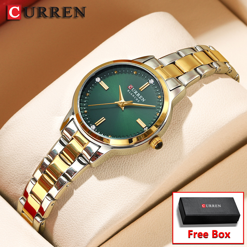 Watches & Jewelry Repair Center New York Reviews - CURREN Women's Stainless Steel Strap Watch