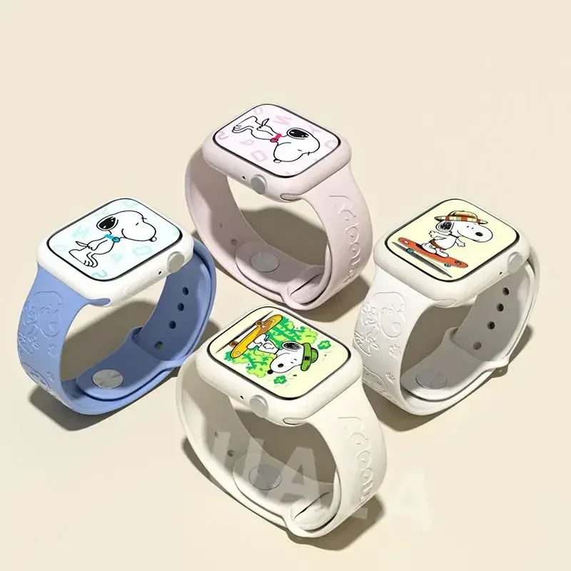Jewelry Bracelet Watches - Snoopy iwatch8 watch with apple applewatch
