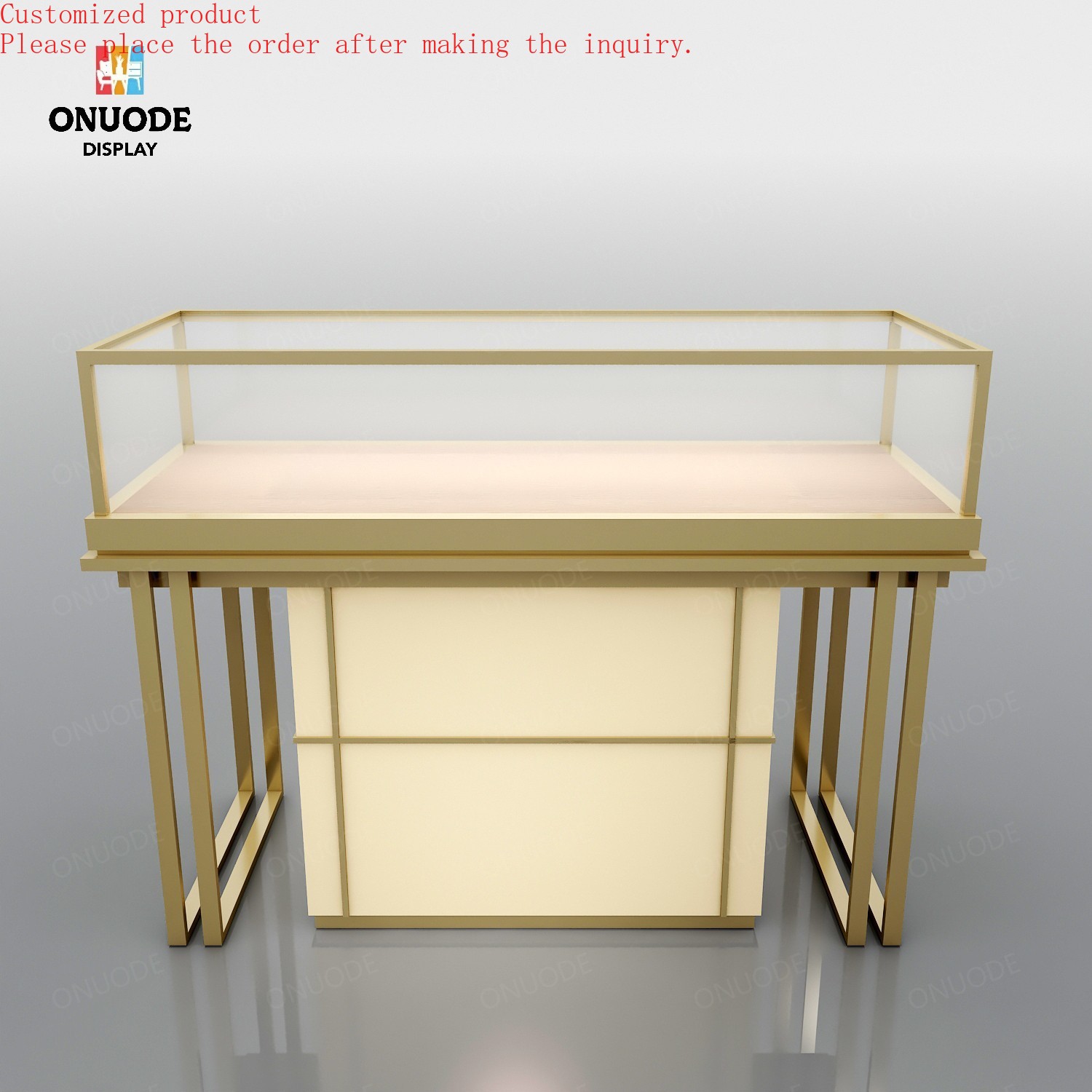 Jewelry And Watches Store - Custom.Free Design Custom LED Light Wood