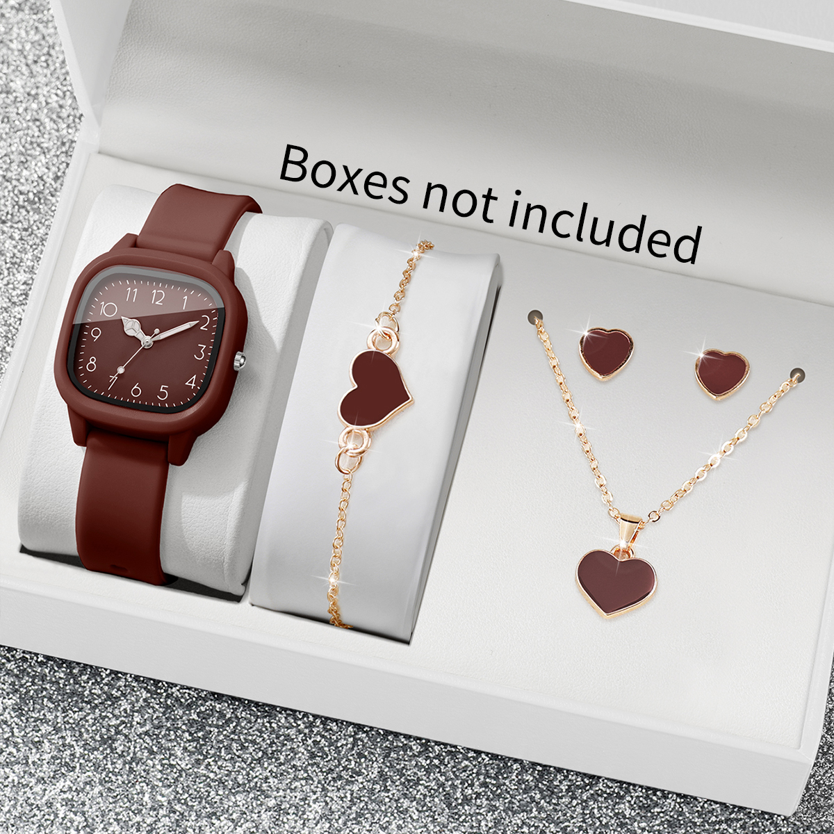 Jewelry Watches For Women - 5PCS Fashion Women Watches Heart Jewelry