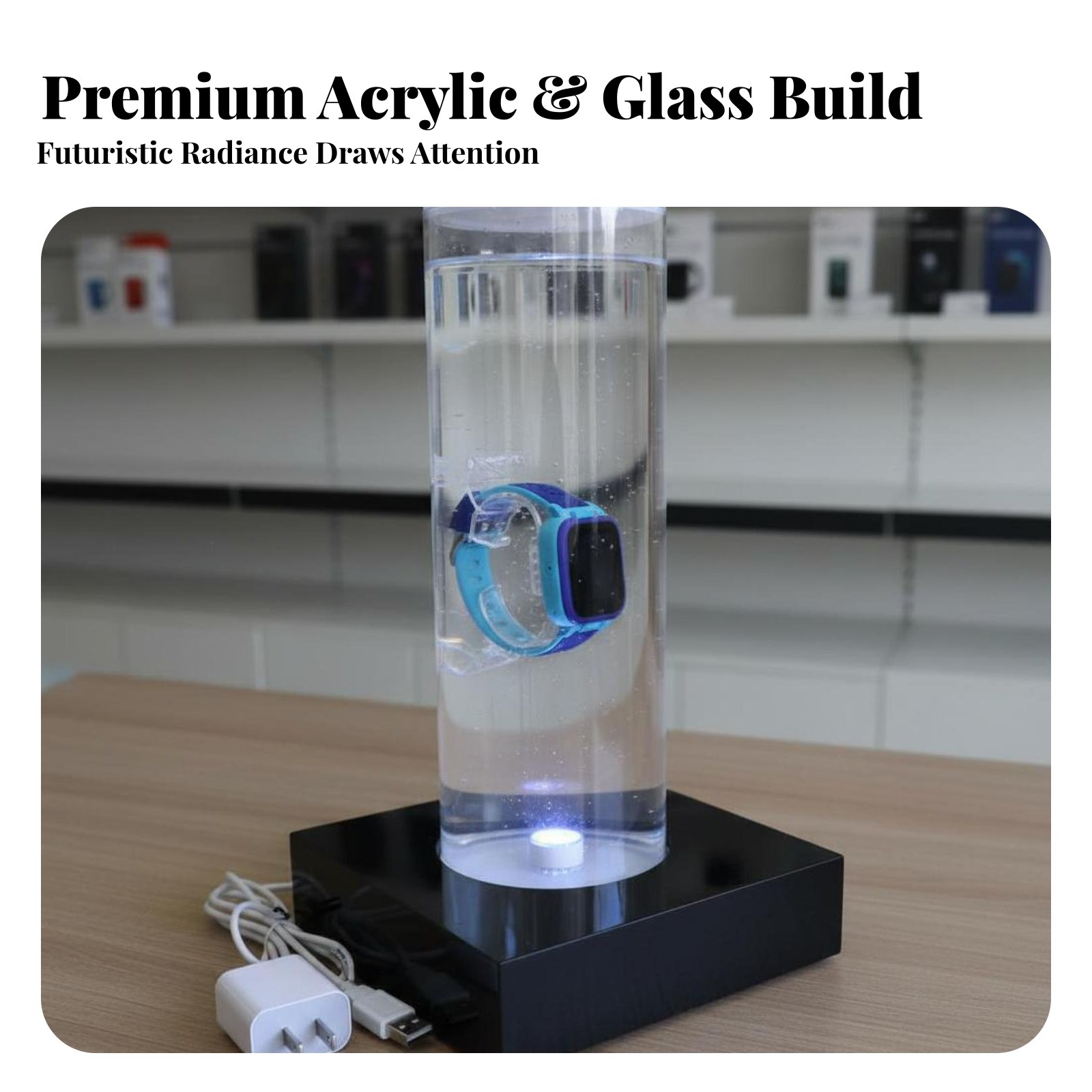 Watches & Jewelry Repair Center New York Reviews - Watch Submersion Demonstrator Bubbling Effect Water
