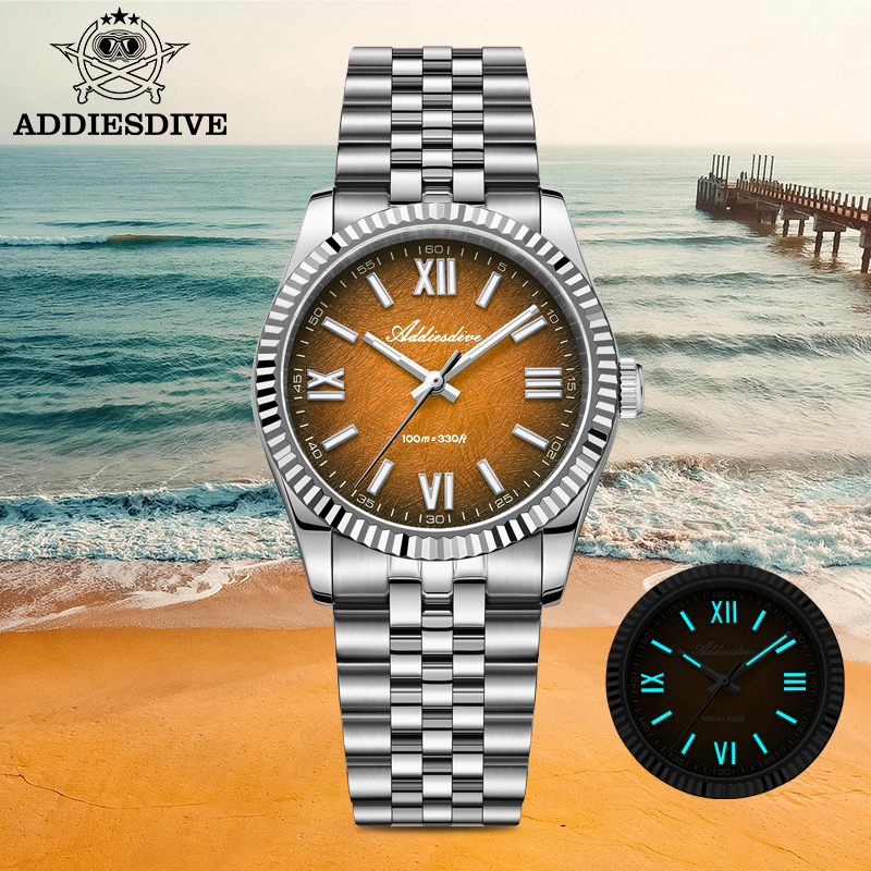 ADDIESDIVE Men's VH31 Quartz M - Moments Watches & Jewelry Vaughan Mills のレビューと価格