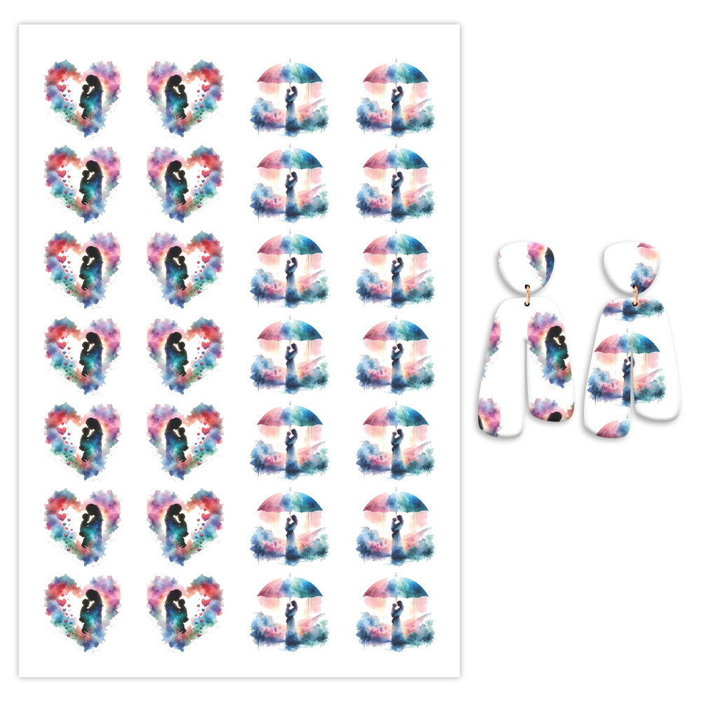 20pcs/set Heart Mother's Day P - Jewelry & Watches Review のレビューと価格