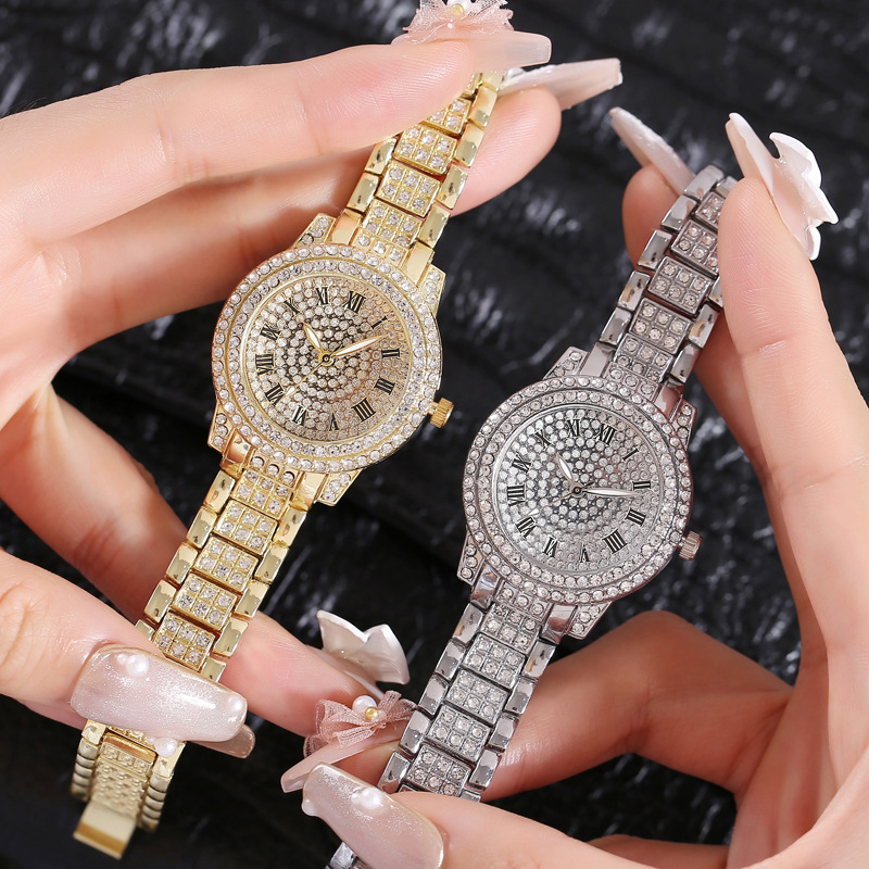 Luxury Shiny Fine Zircon Quart - Jewels In Quartz Watches のレビューと価格