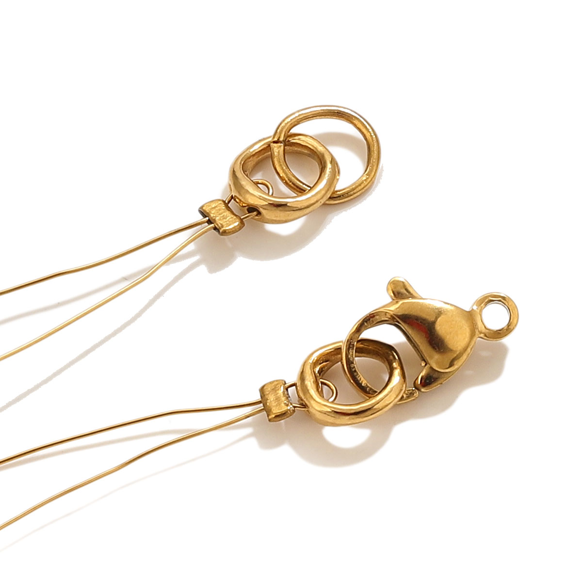20pcs Stainless Steel Clasps E - Pearl Necklace のレビューと価格