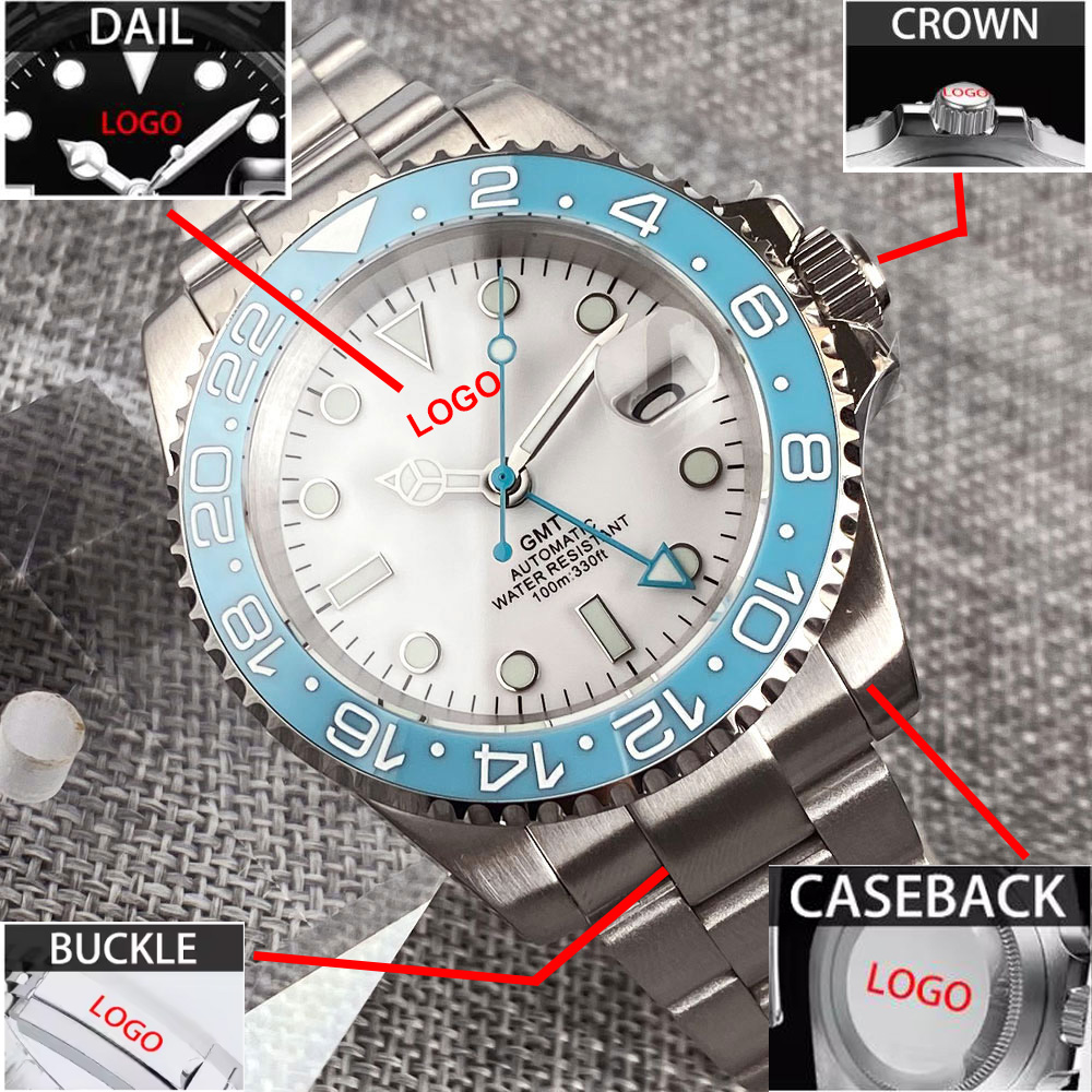 Customized 40mm Ice Blue Dial  - Jewelry Bracelet Watches のレビューと価格