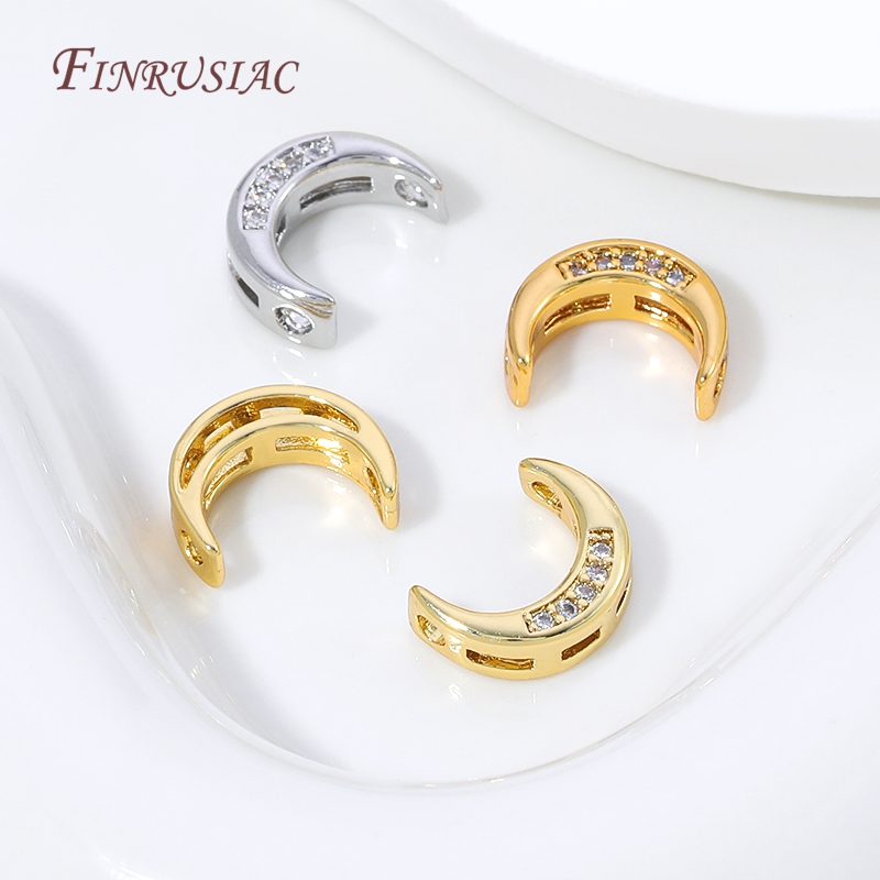 18K Gold Plated Moon Spacer Be - Pearl Necklace のレビューと価格