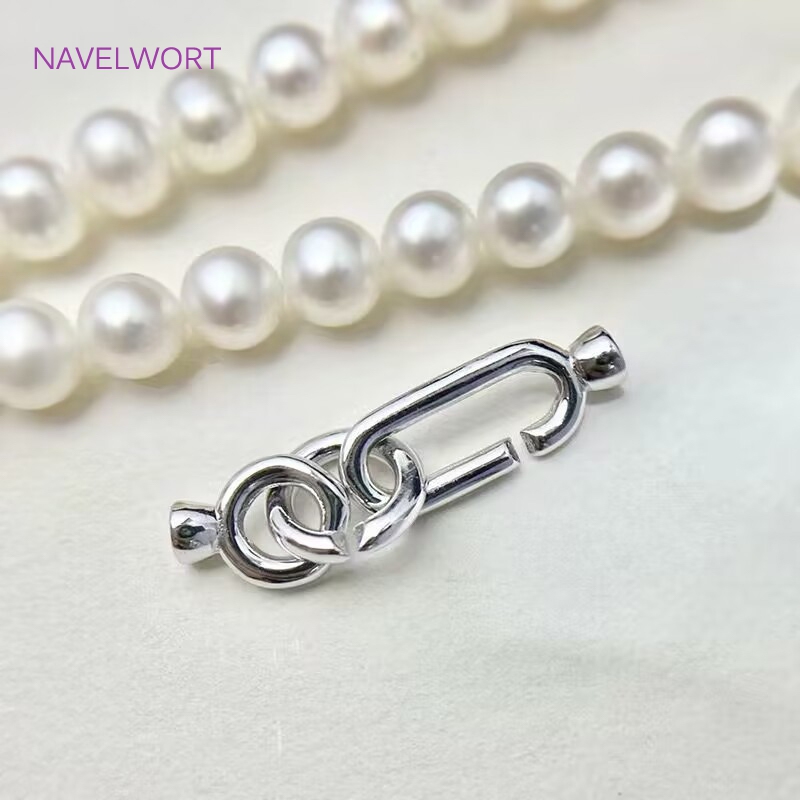1/2/4Pcs 18K Gold Plated Pearl - Pearl Necklace のレビューと価格