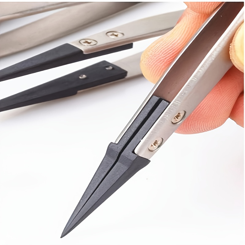4PCS Anti-Static Tweezers Set, - Jewelry Repair & Watches Photos のレビューと価格