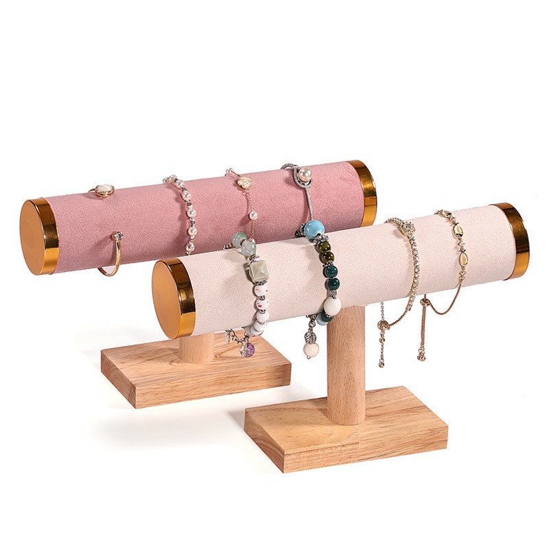 New T-Bar Jewelry Stand-Gold B - Jewelry Or Watches のレビューと価格