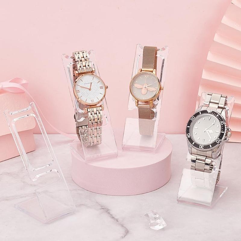 Simple Clear Acrylic Watch Dis - Are Watches Jewelry Or Accessories のレビューと価格