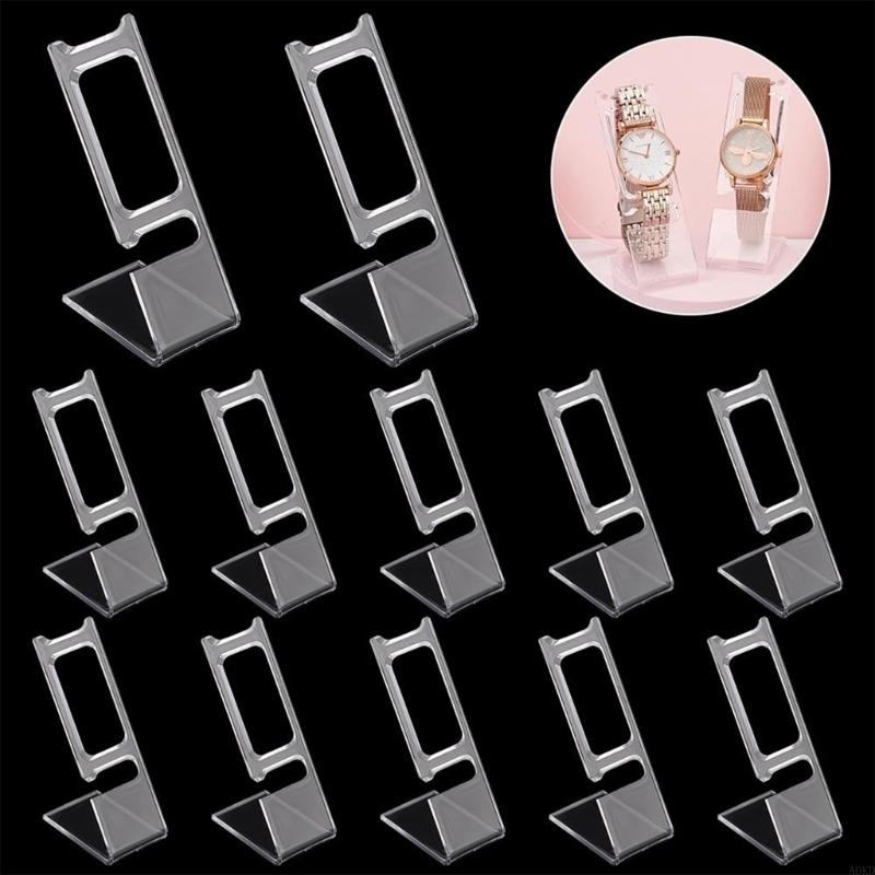 Simple Clear Acrylic Watch Dis - Are Watches Jewelry Or Accessories のレビューと価格