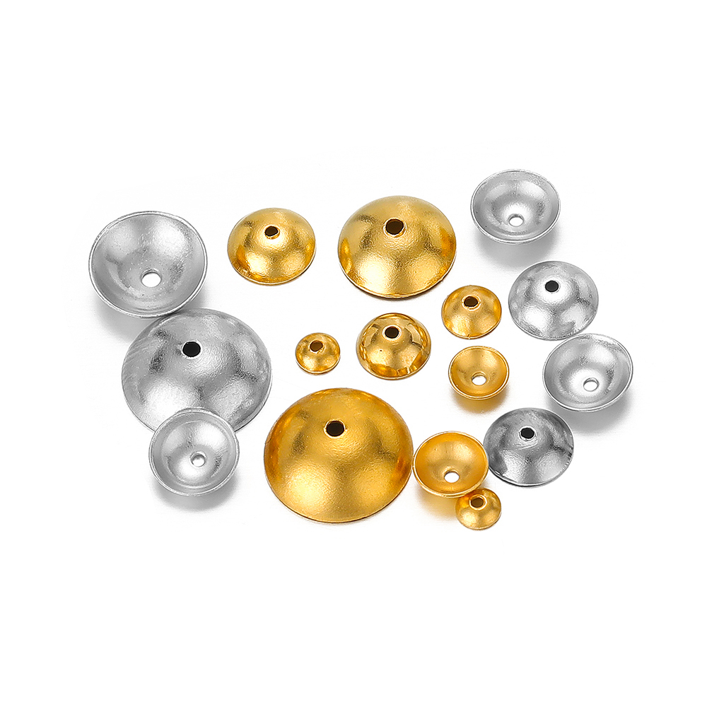 50-100pcs Stainless Steel Roun - Pearl Necklace のレビューと価格