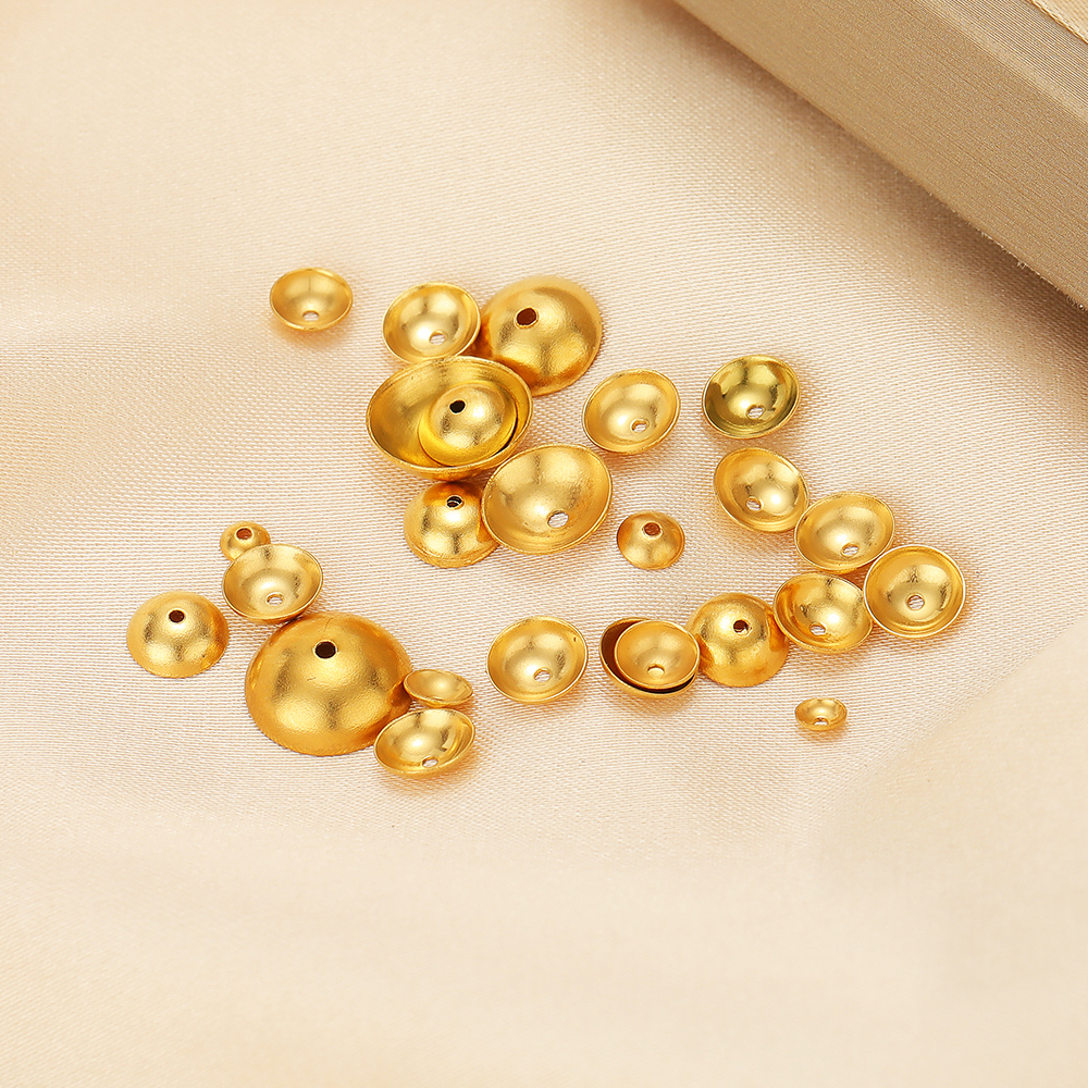 50-100pcs Stainless Steel Roun - Pearl Necklace のレビューと価格