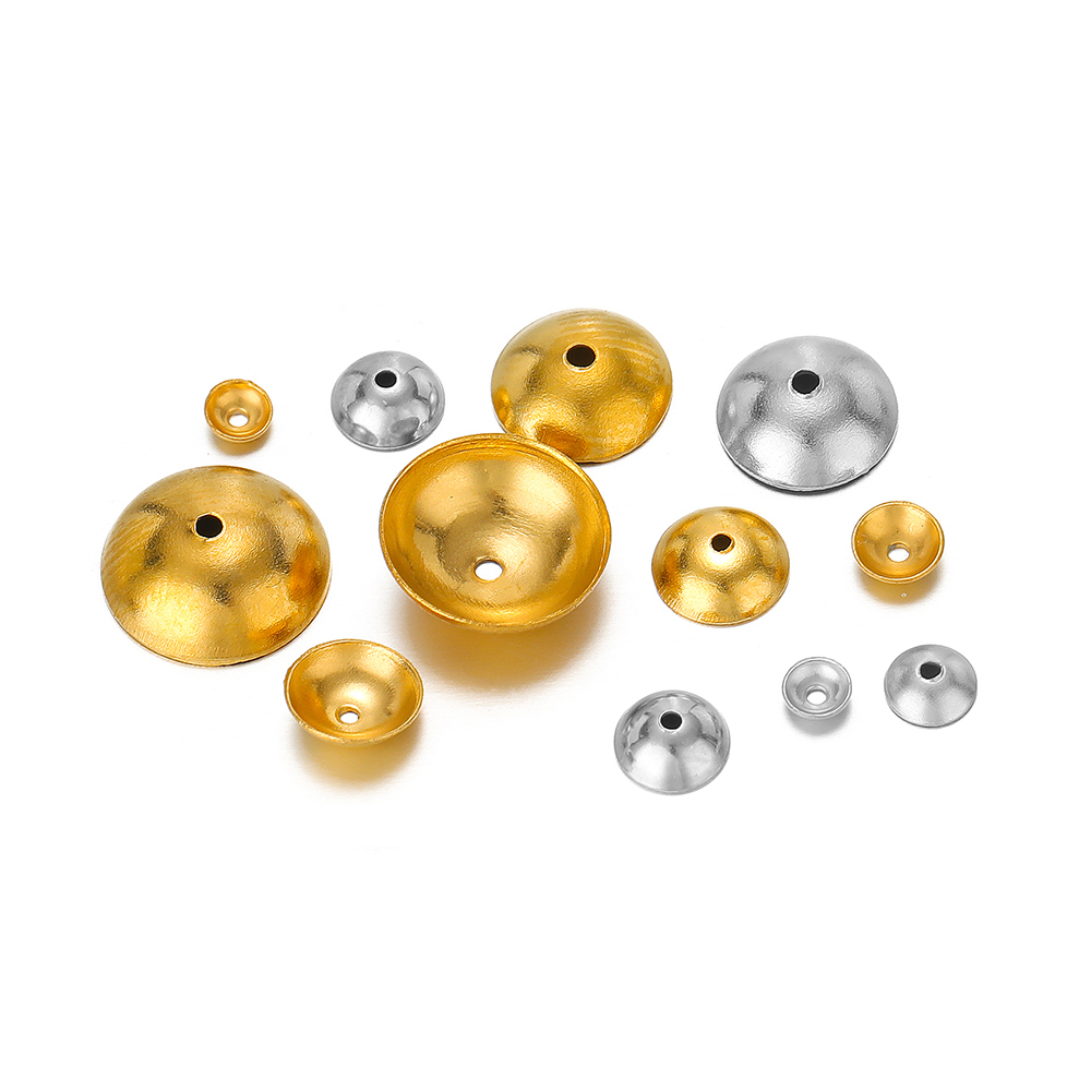 50-100pcs Stainless Steel Roun - Pearl Necklace のレビューと価格