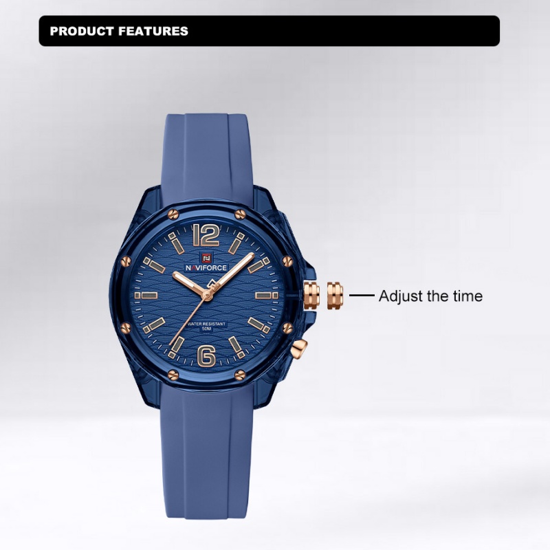 NAVIFORCE Women New Fashion Qu - Jewelry Bracelet Watches のレビューと価格
