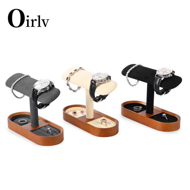 Oirlv New Wooden Watch Display - Jewelry And Watches Store のレビューと価格