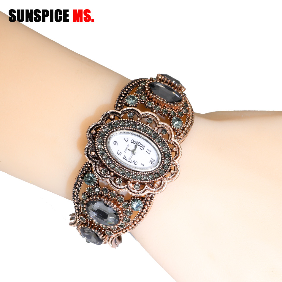 SUNSPICE-MS Quartz Wristwatch  - Indian Jewelry Watches のレビューと価格