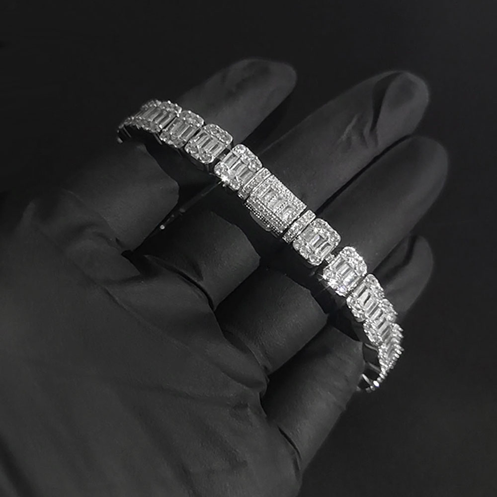 NY 8mm Cluster Tennis Bracelet - Tennis Bracelet Cubic のレビューと価格
