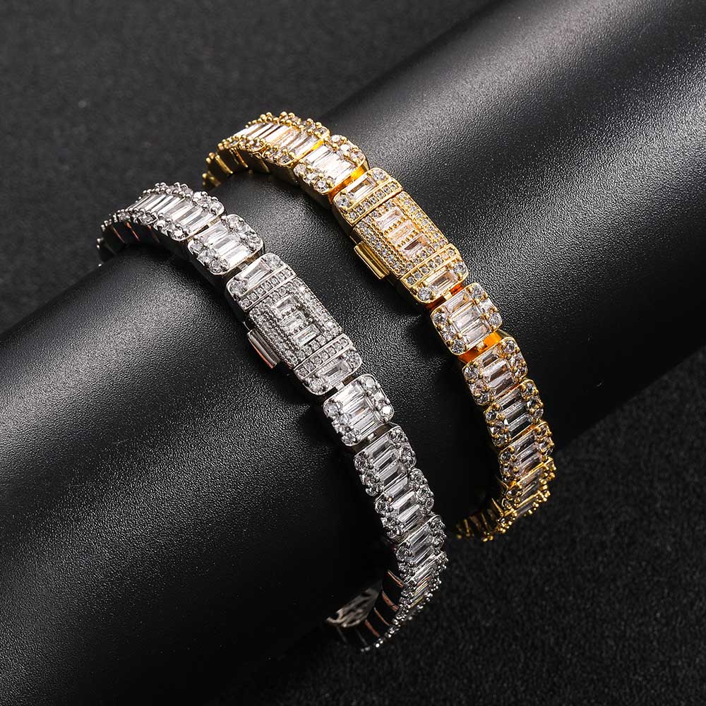 NY 8mm Cluster Tennis Bracelet - Tennis Bracelet Cubic のレビューと価格