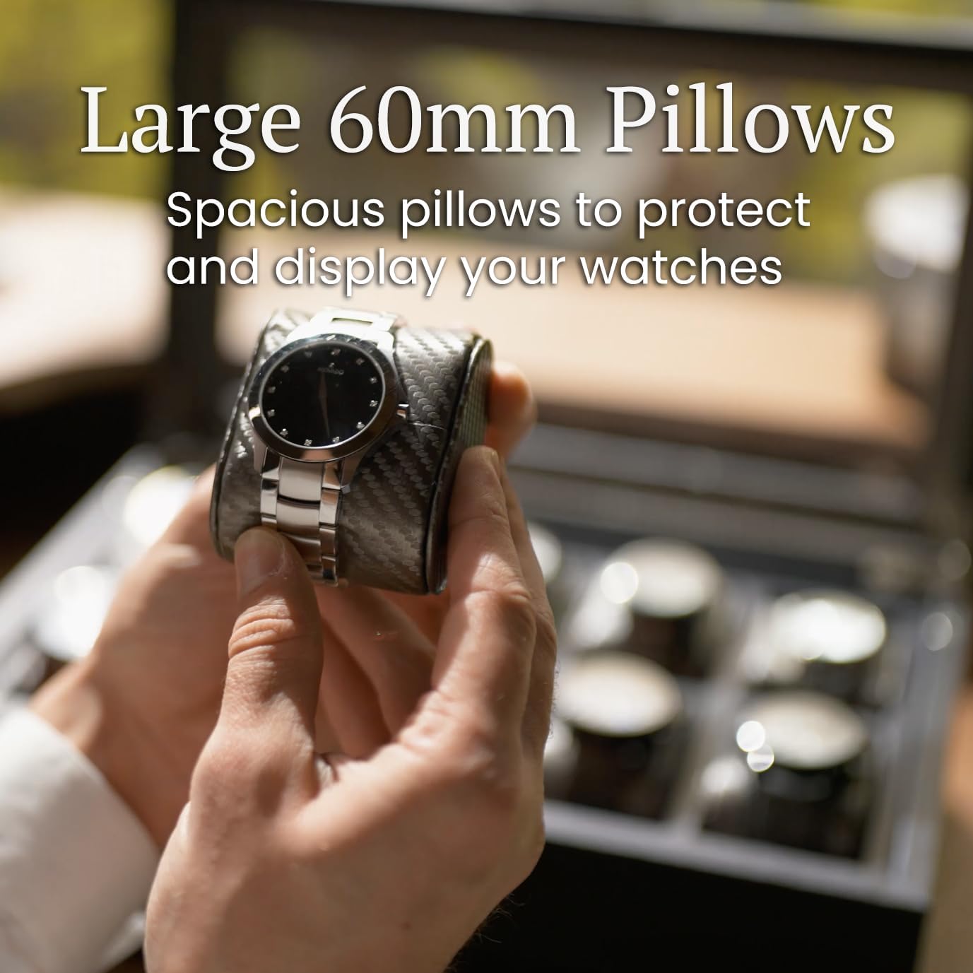 Large Watch Box for Men, 10-Sl - Jewelry Watches For Men のレビューと価格