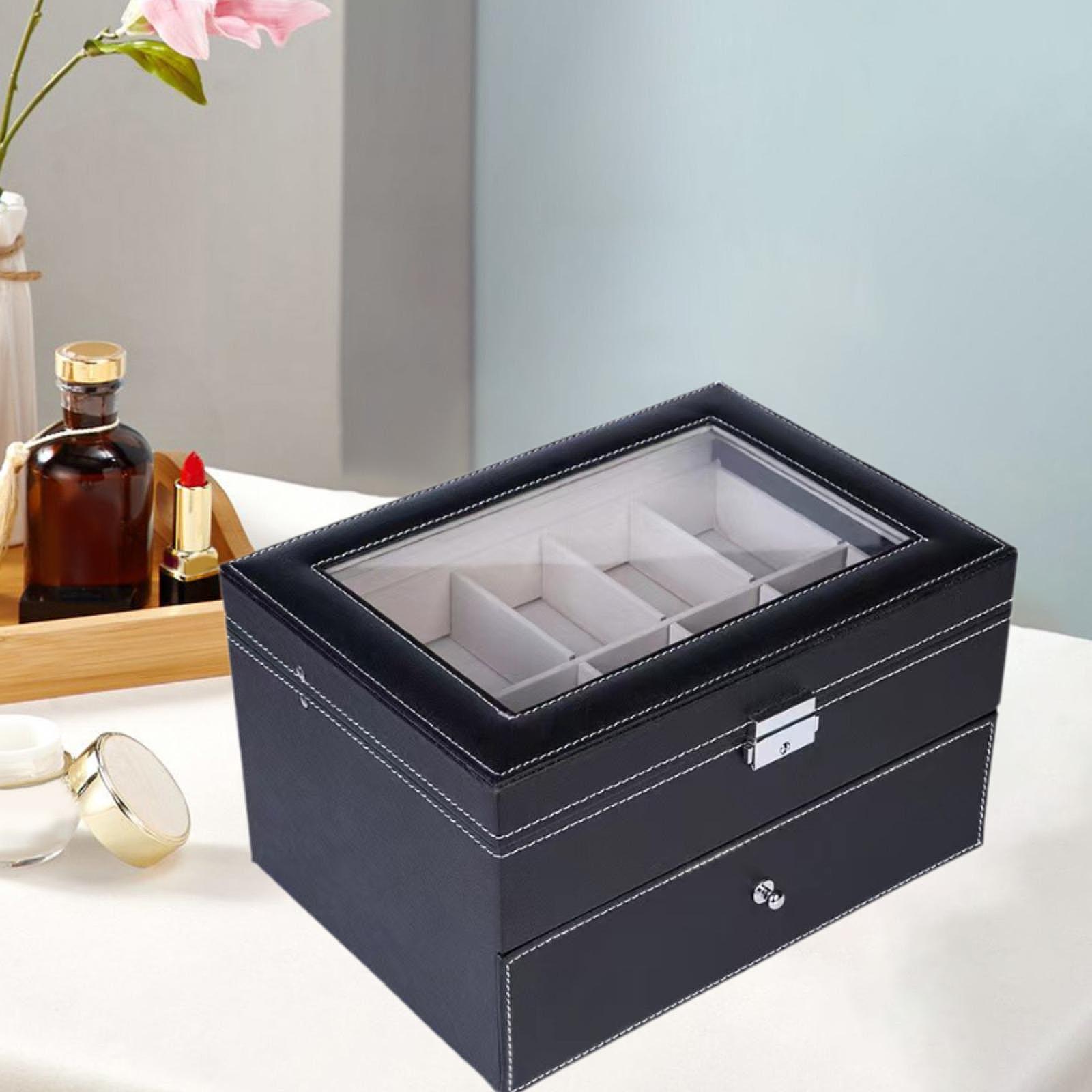 12 Slots PU Leather Watch Stor - Jewelry Bracelet Watches のレビューと価格