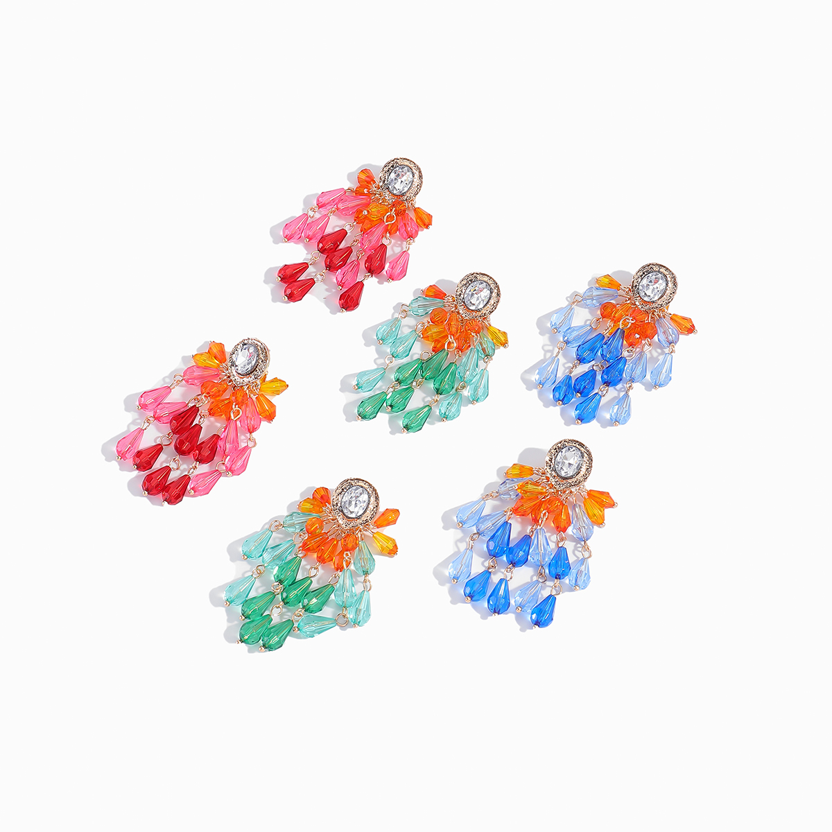 2026 Summer New Colorful Cryst - Jewelry & Watches Review のレビューと価格