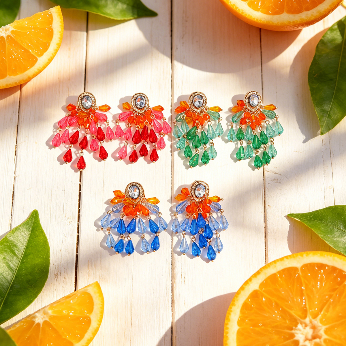 2026 Summer New Colorful Cryst - Jewelry & Watches Review のレビューと価格