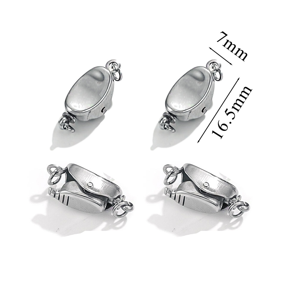 5 Pcs Titanium Steel Necklace  - Pearl Necklace のレビューと価格
