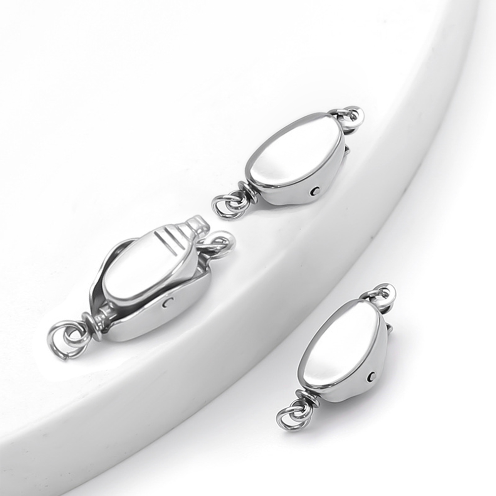 5 Pcs Titanium Steel Necklace  - Pearl Necklace のレビューと価格