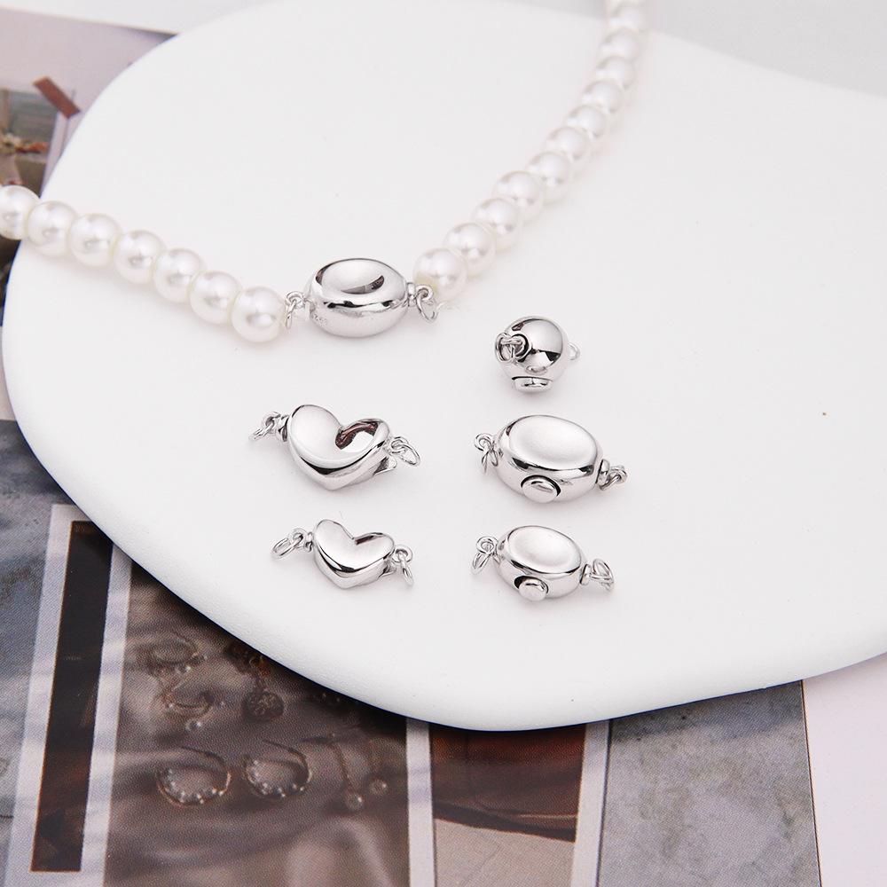 2Pcs 925 Sterling silver Boat  - Pearl Necklace のレビューと価格