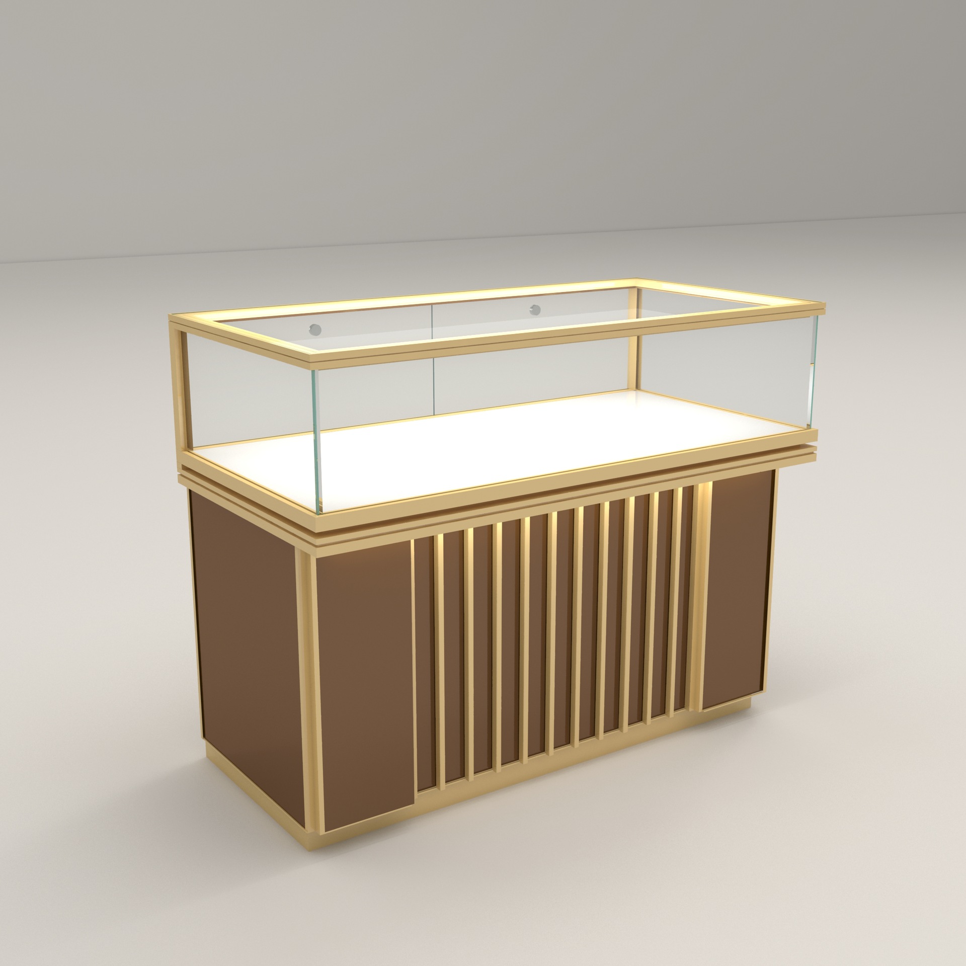 Glass jewelry display cabinet  - Jewelry And Watches Store のレビューと価格