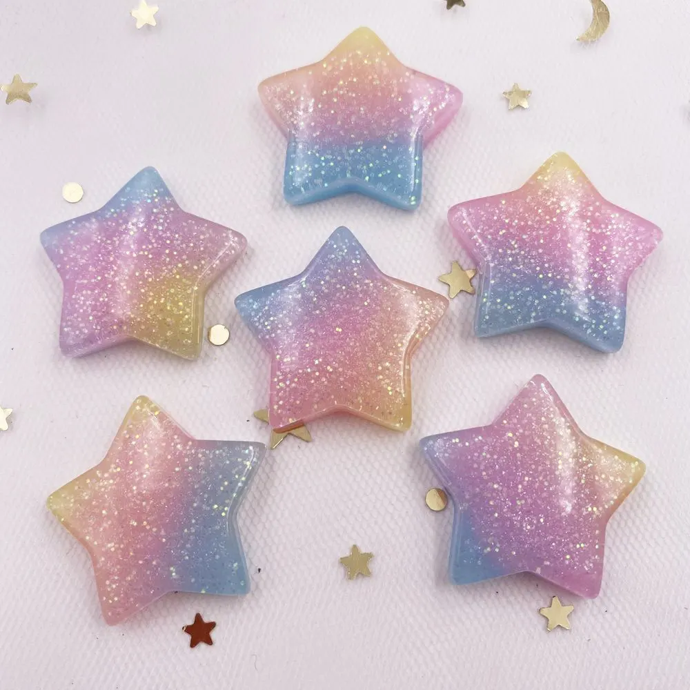 10PCS Glitter Kawaii Resin Col - Paradise Jewelry & Watches Dolphin Mall のレビューと価格