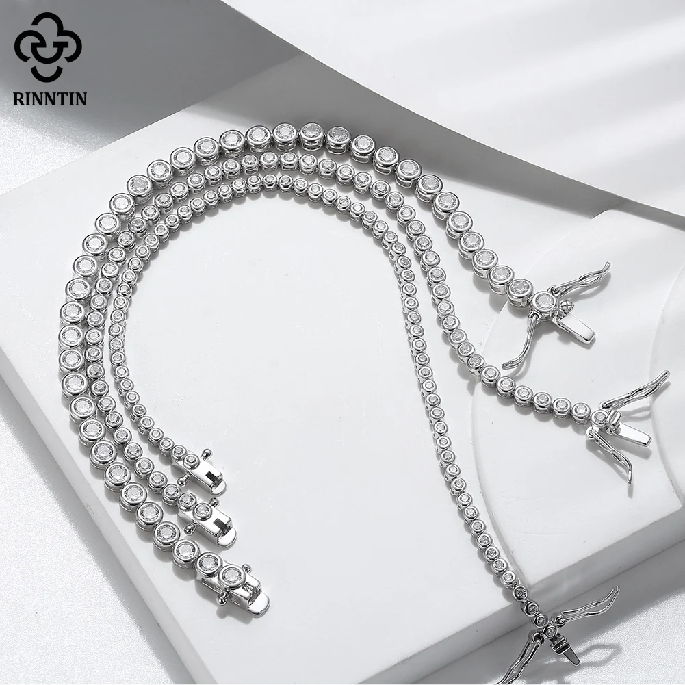 Rinntin Shiny Tennis Bracelet  - Tennis Bracelet Cubic のレビューと価格