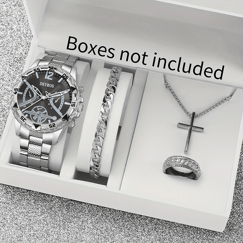 Classic Luxury Men's Watch Set - Moments Watches & Jewelry Vaughan Mills のレビューと価格