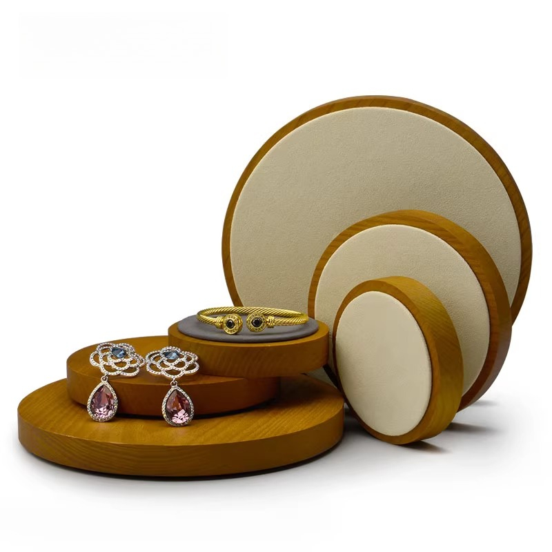 Solid Wood Jewelry Display Tra - Jewelry And Watches Store のレビューと価格