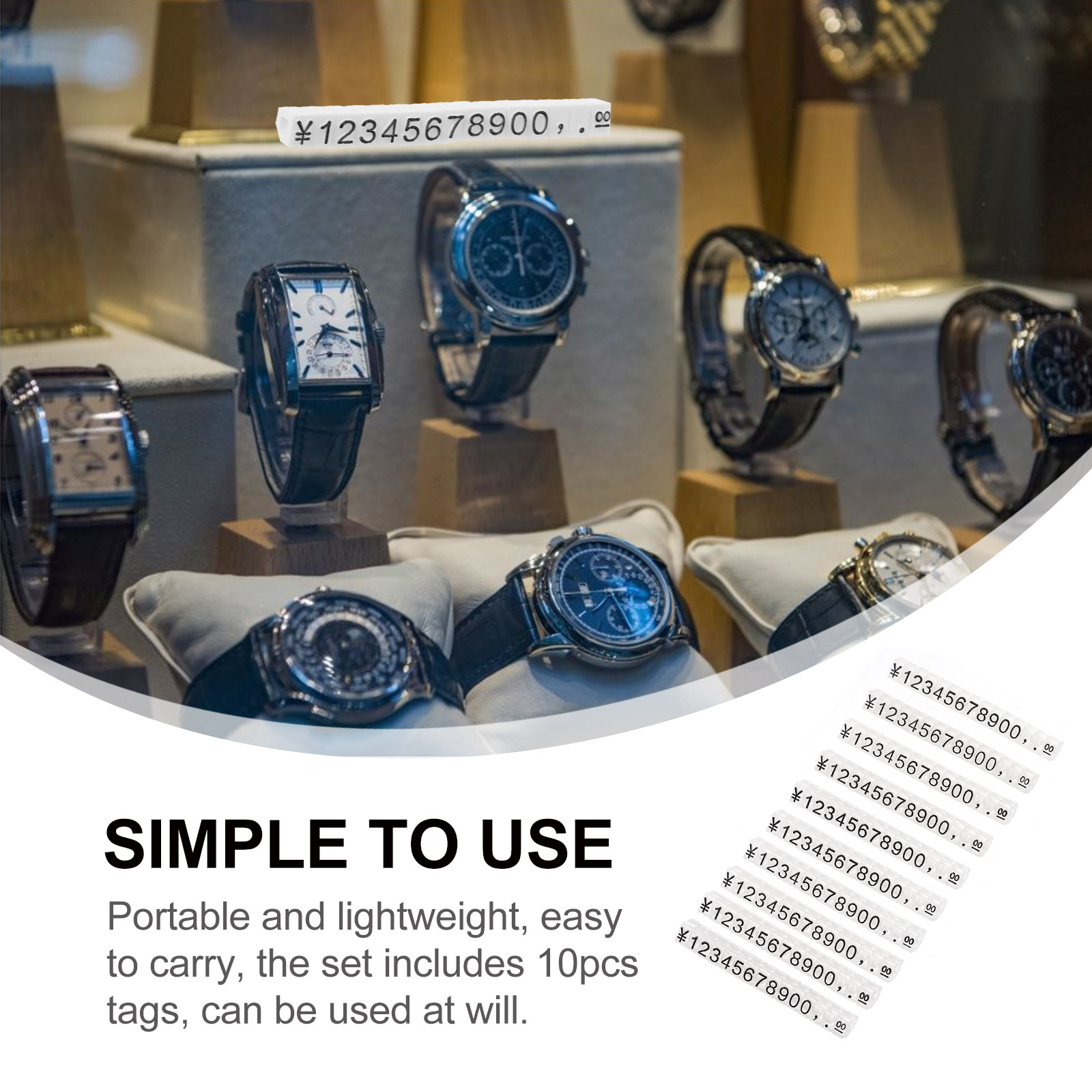 10Pcs Premium Plastic Jewelry  - Jewelry And Watches Store のレビューと価格