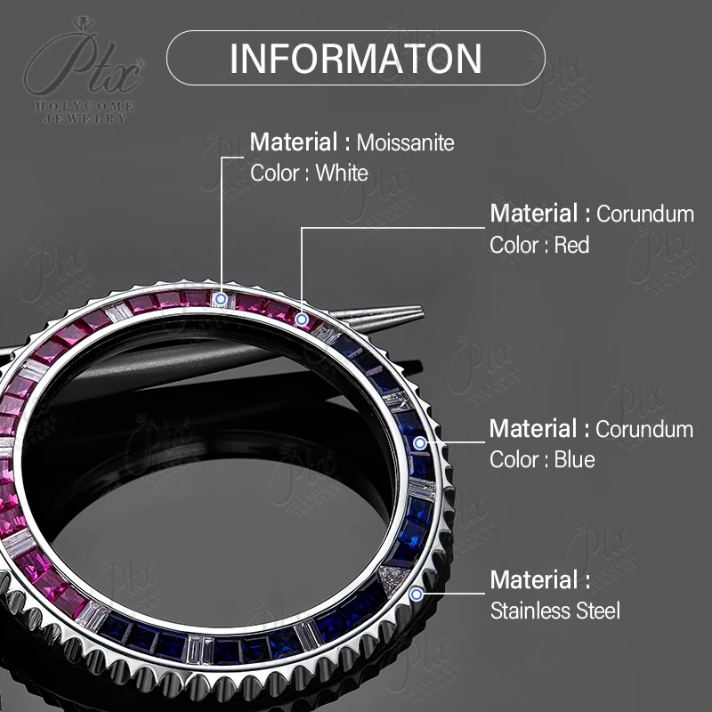 Fit 40.30mm Luxury Watch Bezel - Jewelry Watches For Men のレビューと価格