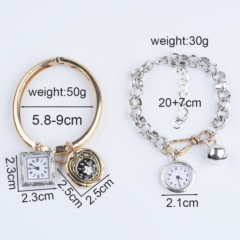 2PCS/Sets Fashion Vintage Wome - Indian Jewelry Watches のレビューと価格