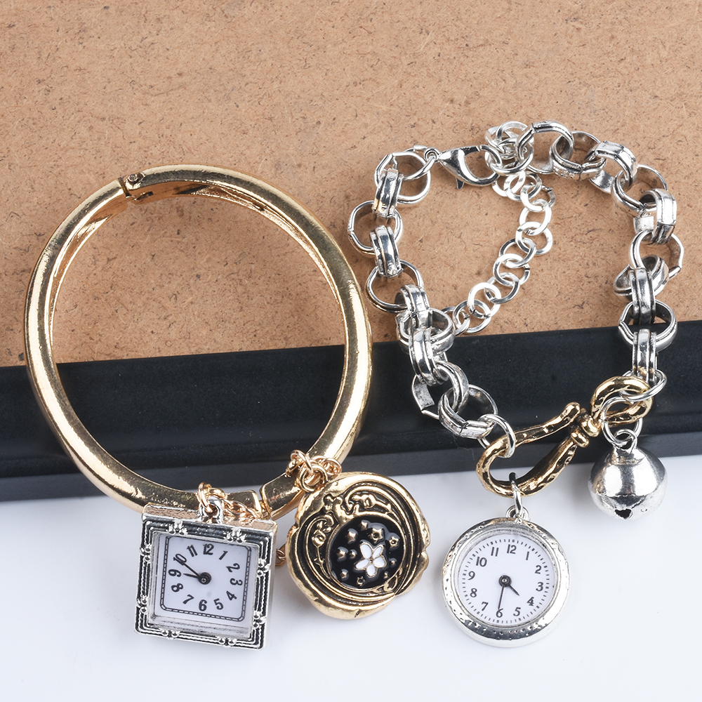 2PCS/Sets Fashion Vintage Wome - Indian Jewelry Watches のレビューと価格