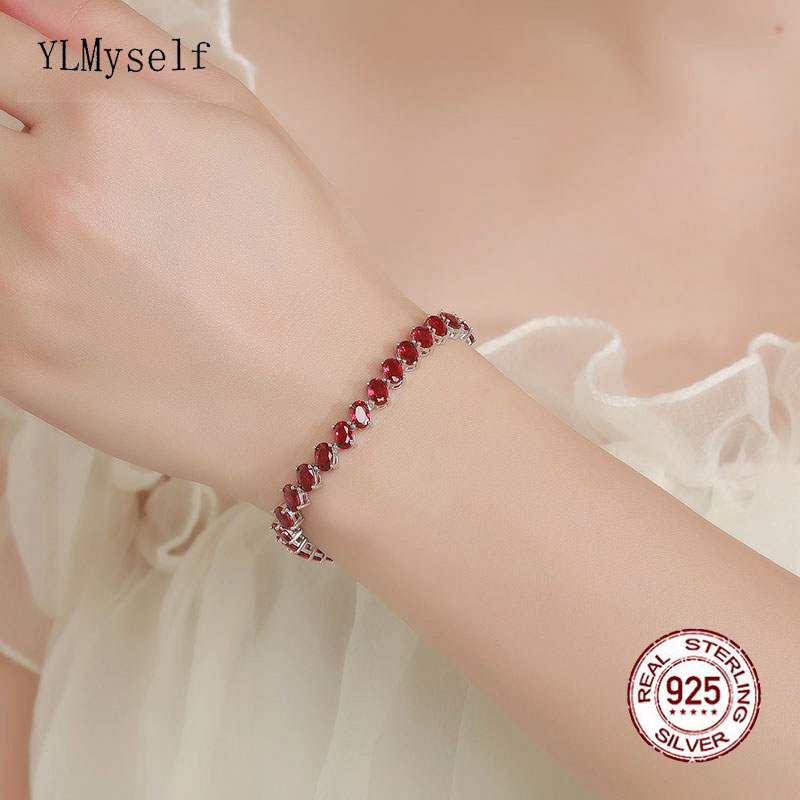 Real 925 Fine Jewelry Pave 4*6 - Tennis Bracelet Cubic のレビューと価格