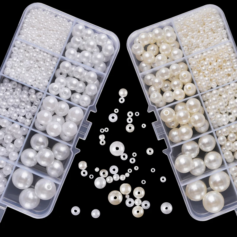 800pcs Artificial Faux Pearl R - Pearl Necklace のレビューと価格
