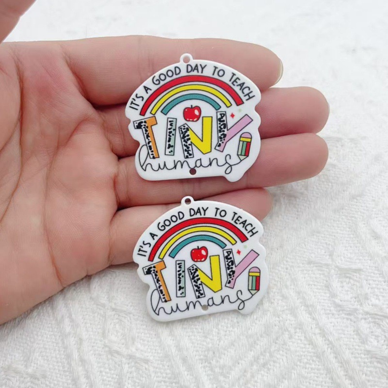 10pcs Teacher's Day Acrylic Do - Jewelry & Watches Review のレビューと価格