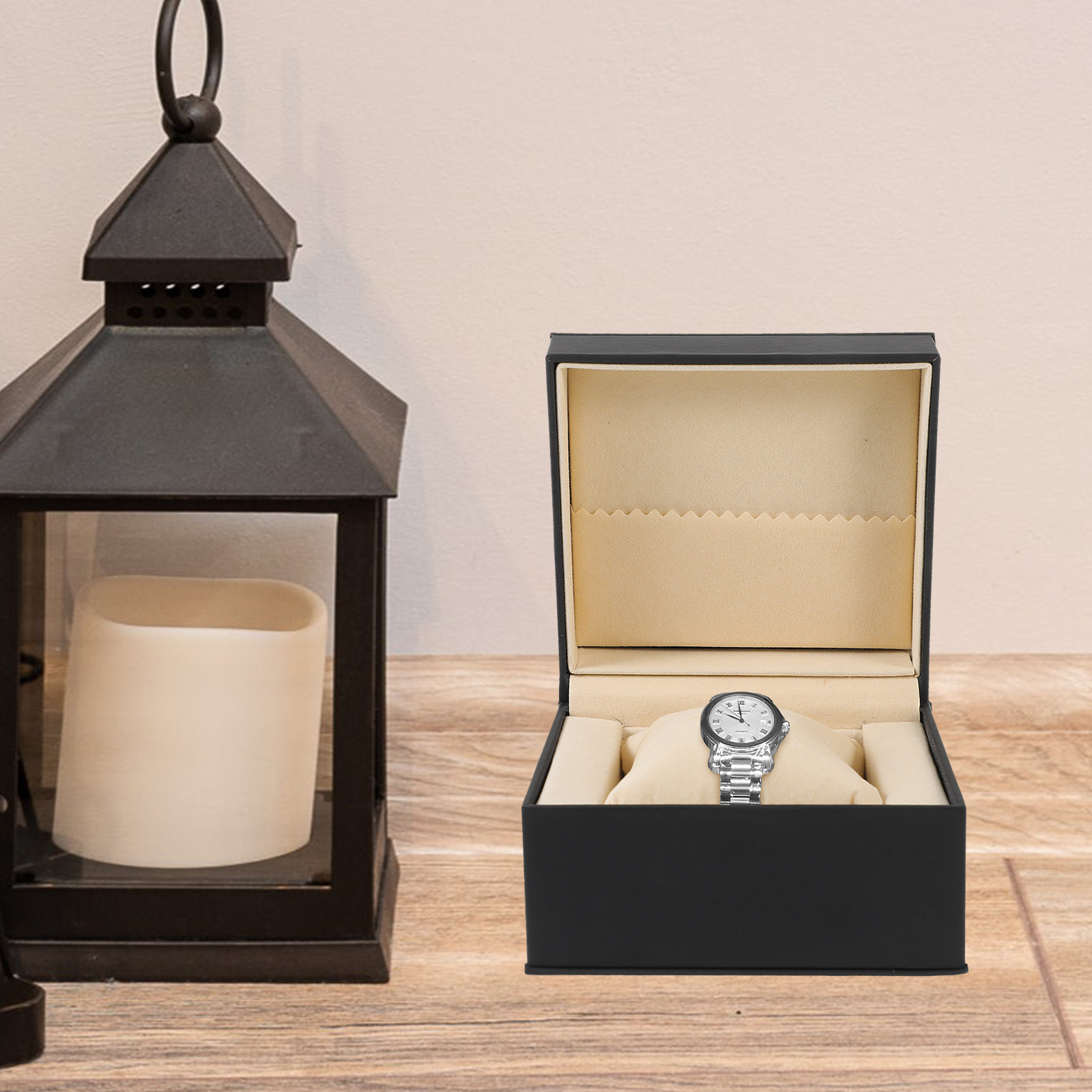 1Pcs Premium PU Watch Storage  - Jewelry Or Watches のレビューと価格