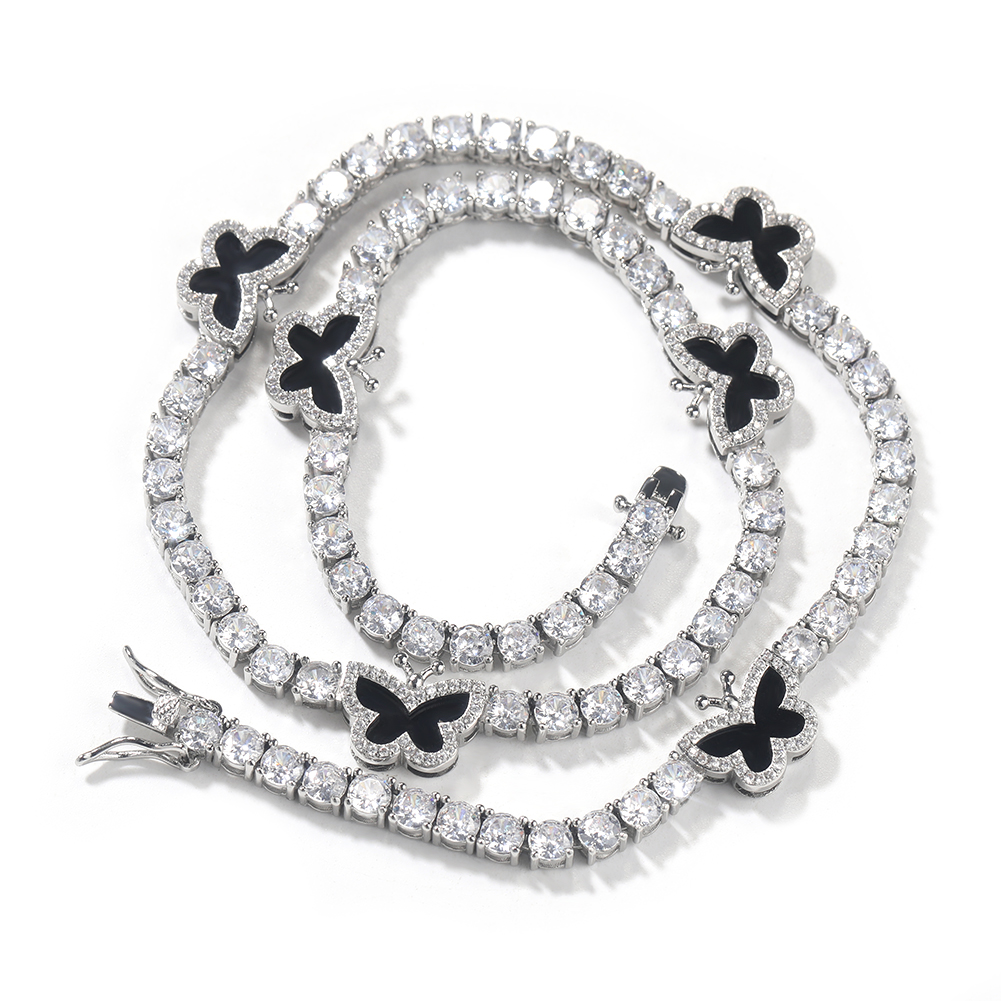 THE BLING KING 4mm Black Clove - Tennis Bracelet Cubic のレビューと価格