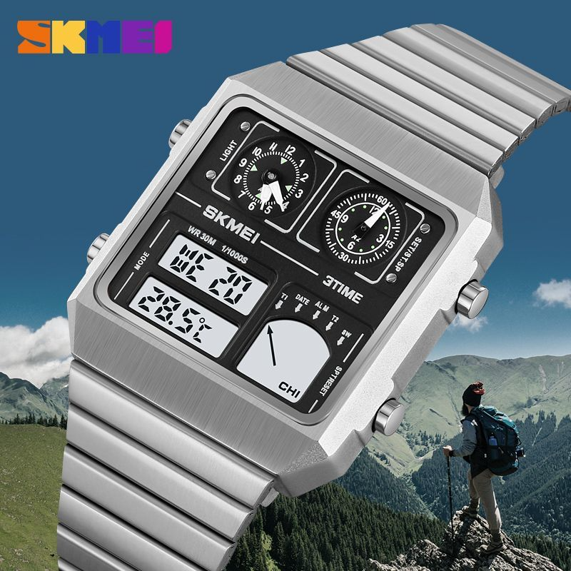 Moment beauty SKMEI men's elec - Moments Watches & Jewelry Vaughan Mills のレビューと価格