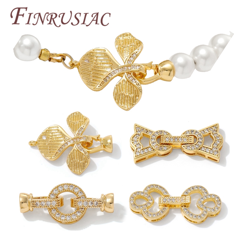 18K Gold Plated Connectors Cla - Pearl Necklace のレビューと価格