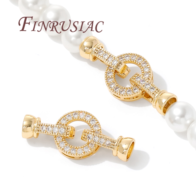 18K Gold Plated Connectors Cla - Pearl Necklace のレビューと価格